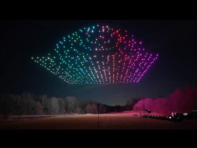500 Drone Light Show | Firefly Drone Shows
