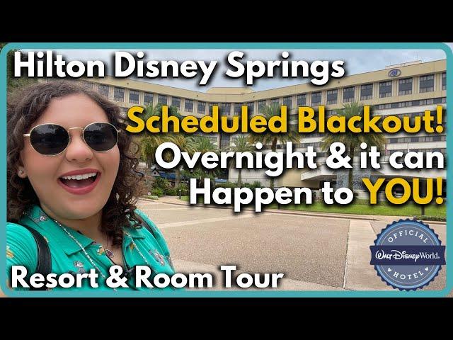 Hilton Lake Buena Vista Disney Springs (Resort & Room Tour & Explanation of Benefits) Disney World