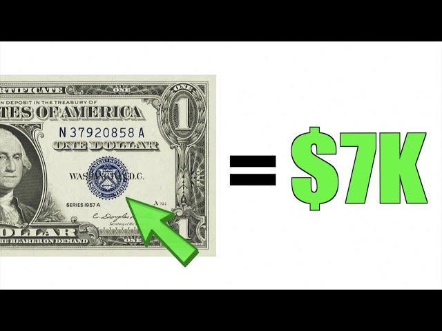 $1 SILVER CERTIFICATE Bills Worth Money Hiding in Your Wallet