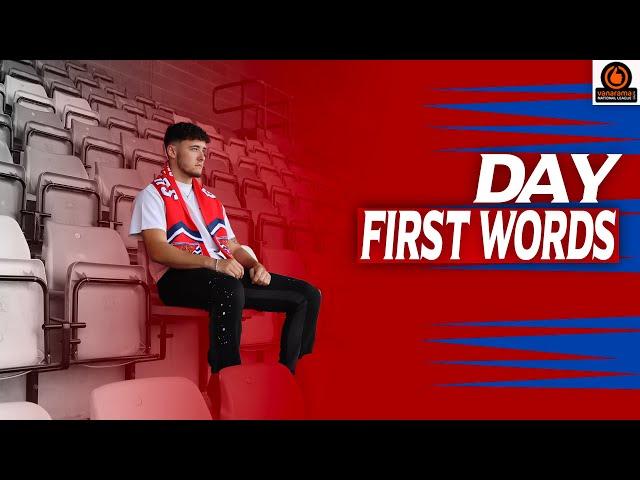 First Words | Harrison Day