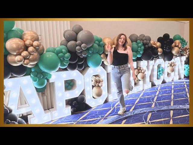 meeting other booktubers for the first time  Washington DC travel vlog, Apollycon 2024