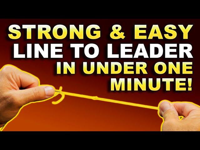 The Best Fishing Knot for Tying Line to Leader: Double Uni Knot