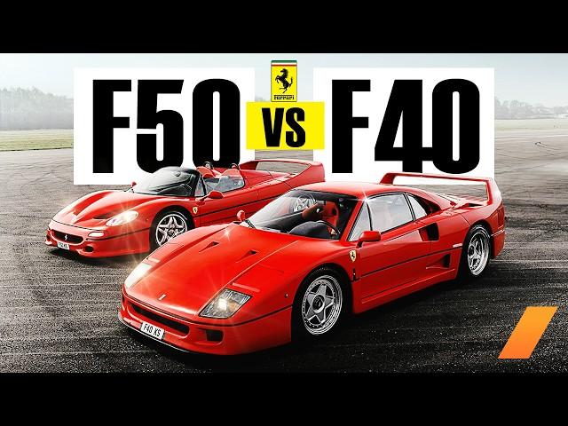 Ferrari F40 vs Ferrari F50 THRASHED Like You've Never Seen Before