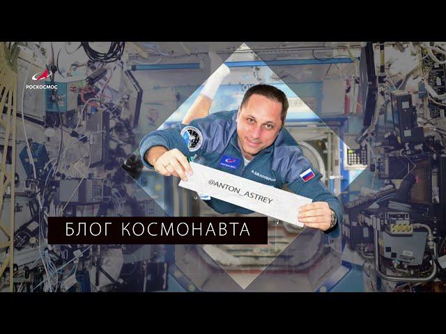 Блог космонавта Антона Шкаплерова: выпуск № 1