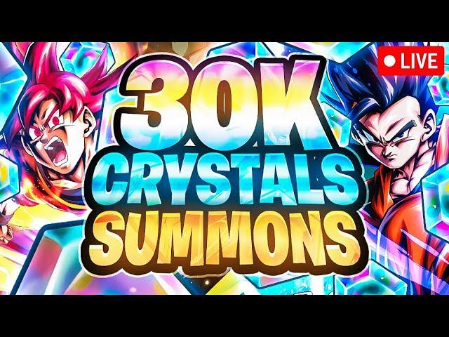  35K CRYSTALS SUMMONS For The NEW LF SSG GOKU +LF GOHAN!!! PART 2 DB Legends 6th YEAR ANNIVERSARY