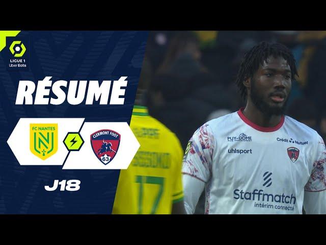 FC NANTES - CLERMONT FOOT 63 (1 - 2) - Highlights - (FCN - CF63) / 2023-2024