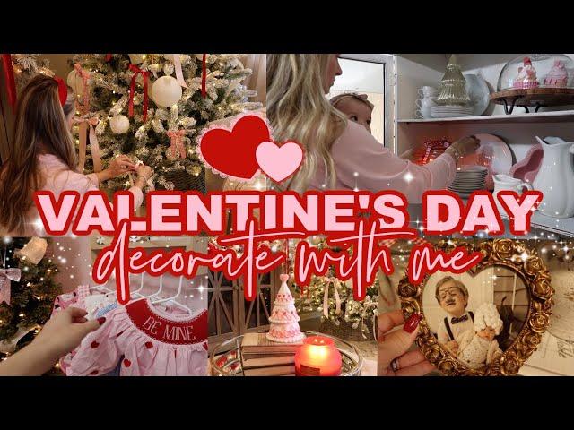 2025 VALENTINE'S DAY DECORATE WITH ME! | FROM CHRISTMAS TO VALENTINE'S DAY! | Lauren Yarbrough