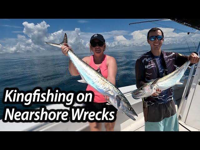 Kingfishing on Nearshore Wrecks