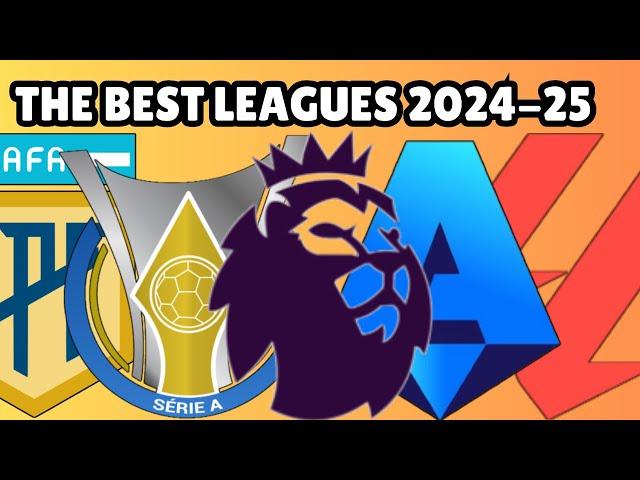 Top 20 Best Football Leagues 2024-25