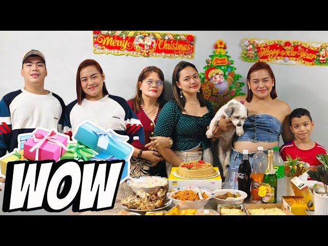 NAG CHRISTMAS KASAMA ANG PAMILYA! (ANG DAMING REGALO NG BAYUT?!)