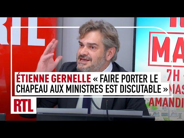 "Faire porter le chapeau aux ministres est discutable,  le vrai responsable, c'est Emmanuel Macron"