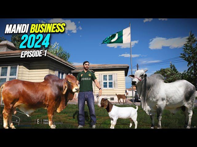 MANDI BUSINESS KI TAYARI | MANDI SERIES 2024 - EPISODE 1 | GTA 5 RP