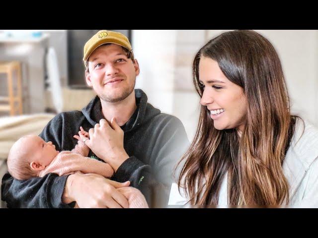 Best Friend Meets Our Baby For The First Time!!