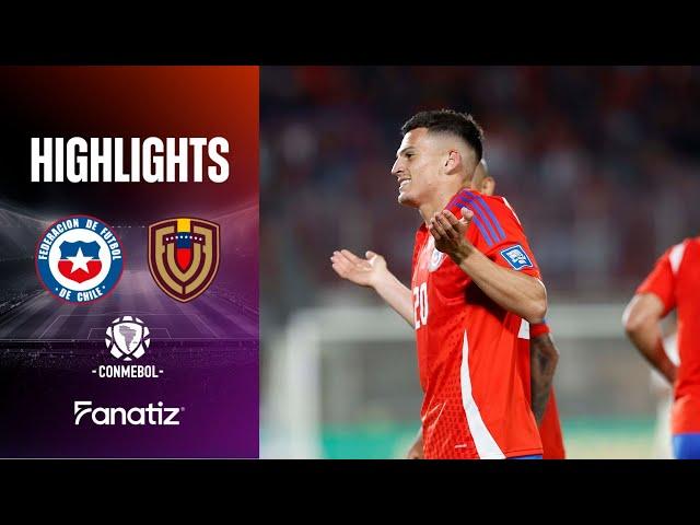 Chile vs Venezuela 4-2 | Highlights | World Cup Qualifiers 2026