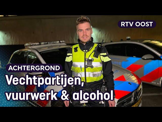 Mee met de politie in Enschede tijdens de jaarwisseling | RTV Oost