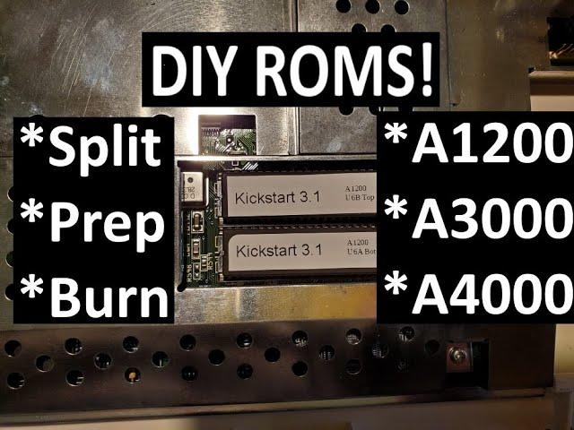 How To: Amiga 1200 3000 4000 DIY ROMs