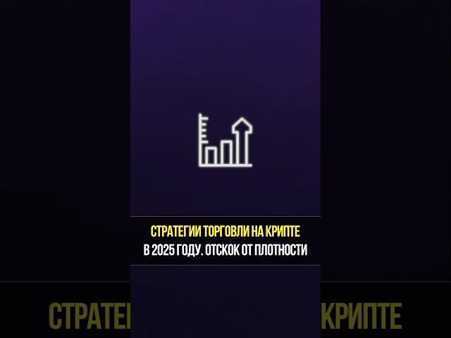 Отскок от плотности на крипте. Как торговать? | Стратегии трейдинга 2025 | Академия Кинглаб