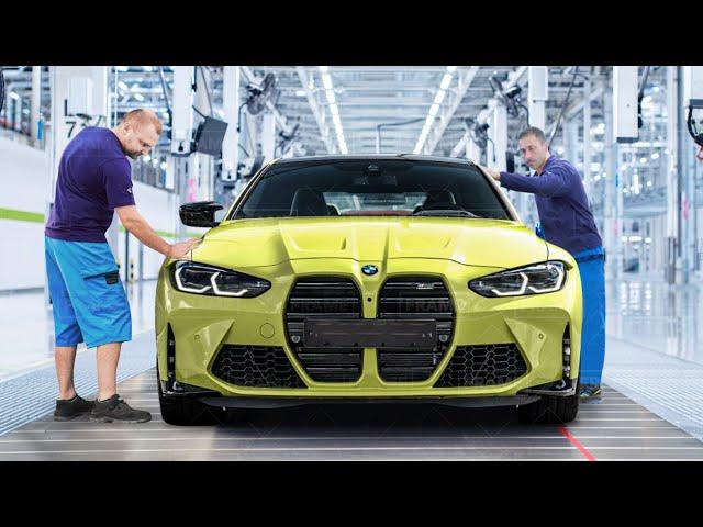 How they Produce the New Super Fast BMW M3 - Production Line