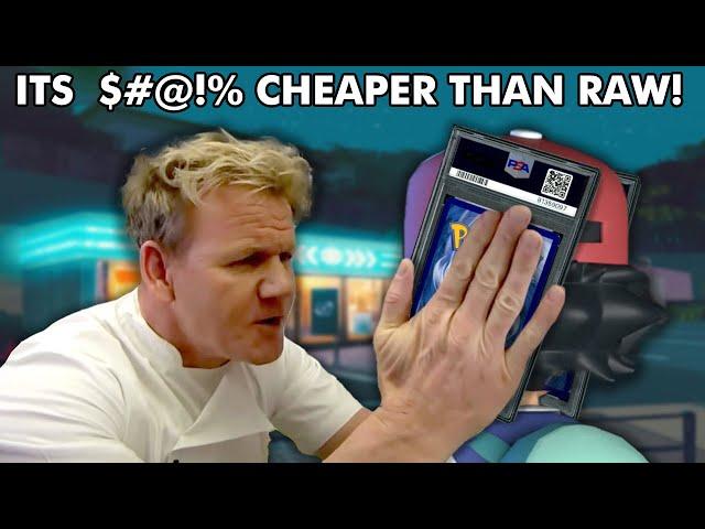 Why Are Graded Pokemon Cards Cheaper Than Raw?!!