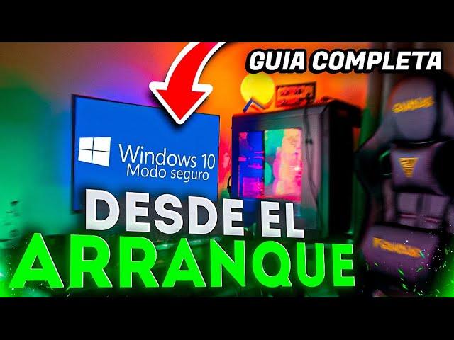  Windows 10  COMO ENTRAR al MODO SEGURO de WINDOWS 10  Desde el arranque GUIA COMPLETA