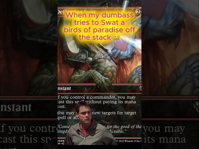 Should be allowed to swat birds #cEDH #commander #edh #mtg #cedh #magic #magicthegathering #mtgo