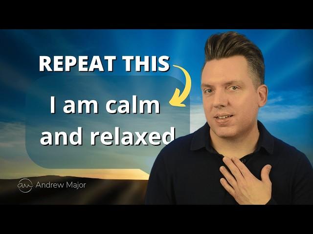 Affirmations to Relieve Anxiety | Reprogram Your Subconscious Mind for Calm & Peace