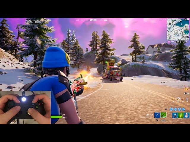 Xbox Series S Fortnite Chapter 3 Solo Arena Handcam (4K 120FPS)