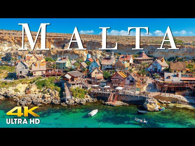 Malta 4K - Relaxing Music Along With Beautiful Nature Videos (4K Video Ultra HD)