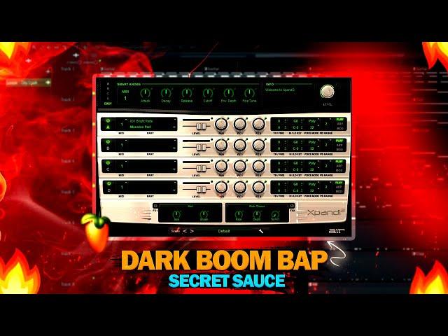 HOW TO MAKE A FIRE  DARK BOOM BAP BEAT FL STUDIO