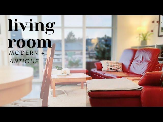 LIVING ROOM TOUR | BEFORE/AFTER | LUXEMBOURG