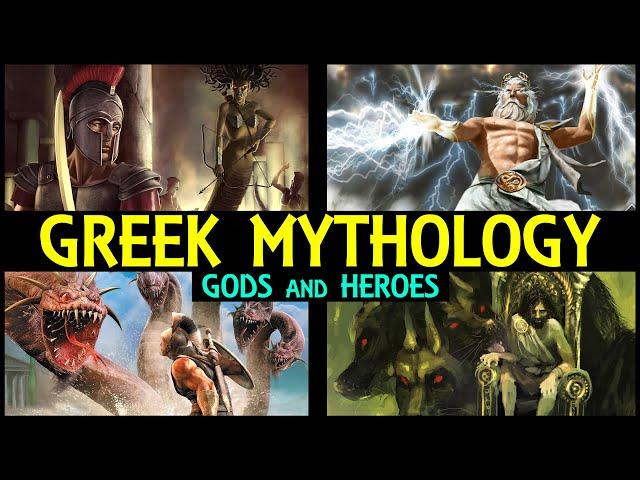 GREEK MYTHOLOGY COMPILATION – The most interesting Gods and Heroes plus the myth of Atlantis