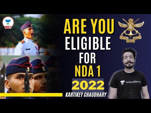 Check if you’re eligible for NDA 1 2022 ? | Karthikey Chauhdary | NDA