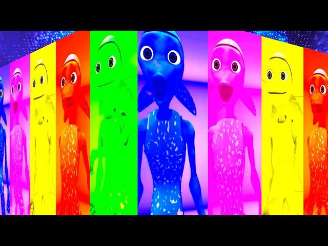 Patila VS Dame Tu Cosita VS Me Kemaste VS Bad Santa VS Alien Green Funny Color dance challenge