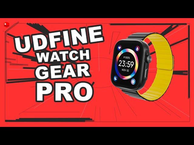 XIAOMI UDFINE GEAR PRO SMARTWATCH - Unboxing at Unang Impression