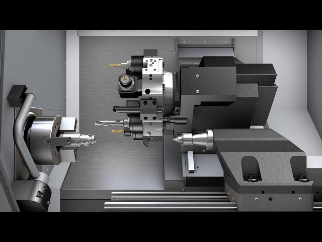 CNC Lathe Animation