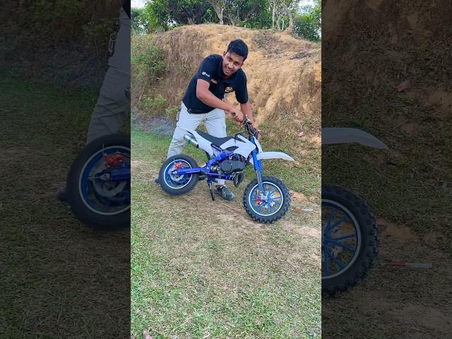 Aaj Mini dirt bike chalalya  #dirtbike