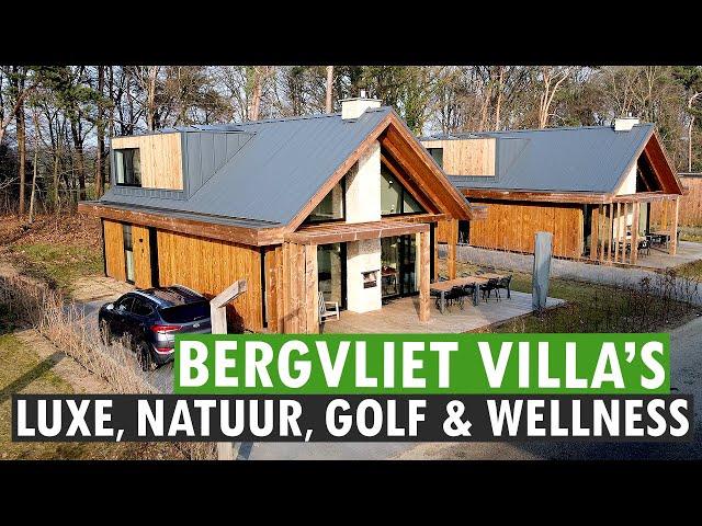 BERGVLIET VILLA'S  ULTIEME LUXE OP UNIEK LANDGOED MÉT ️ GOLFBAAN & ‍️ SPA | PARKVAKANTIES 