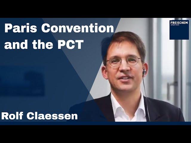  Paris Convention and the PCT - Interview with David Fedewa of InventRight #rolfclaessen