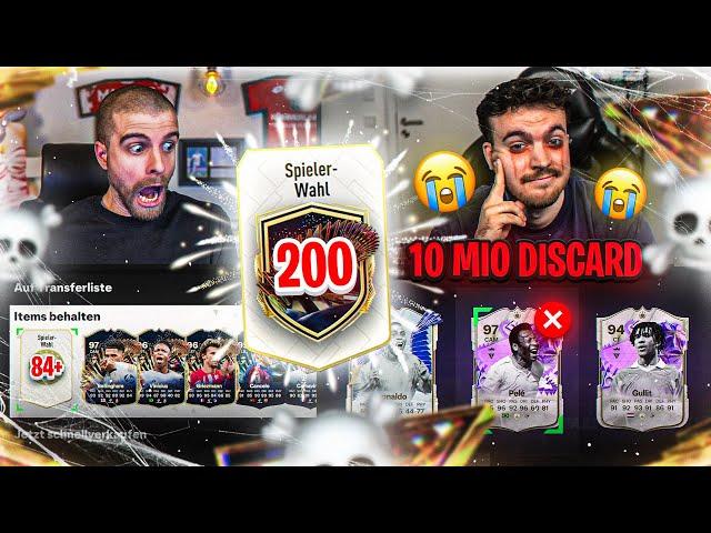 OMG 10 MIO COINS DISCARD !!  200x LA LIGA TOTS Player Pick BATTLE vs @JuliusFGU 