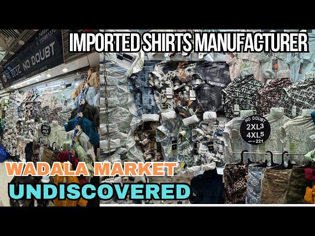 Size M To 7 XL / Imported Shirt Manufacturer in Wadala| Shirts Wholesale Market in Mumbai