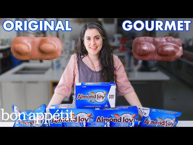 Pastry Chef Attempts to Make Gourmet Almond Joys | Gourmet Makes | Bon Appétit