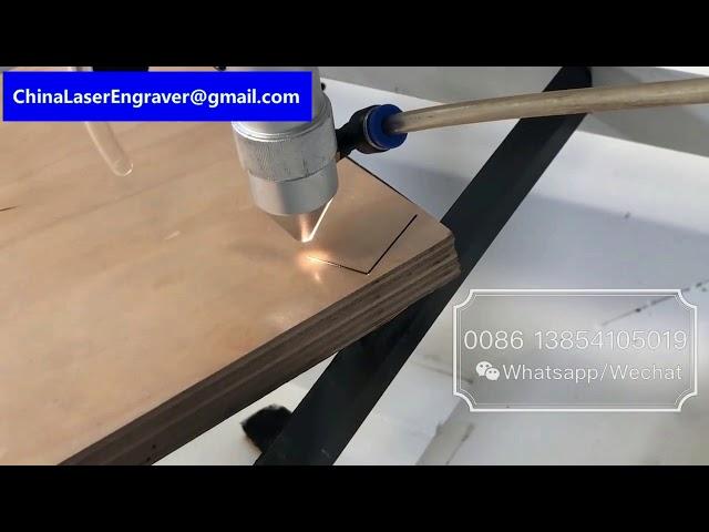 150W 18mm birch plywood laser cutting machine