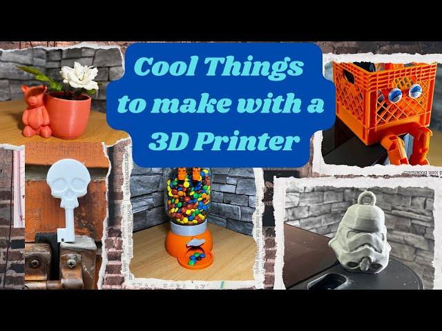 Cool Things You Can Print on a 3D Printer #3dprinting #candydispenser #googleeyes