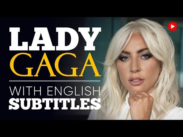 ENGLISH SPEECH | LADY GAGA: Mental Health & Self-Care (English Subtitles)