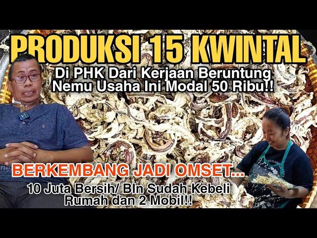 CUMA JUALAN BELUT DI BIKIN KRISPI OMSET BERSIH 10 JUTA!! Lihat PROSESNYA USAHA RUMAHAN BISA SUKSES