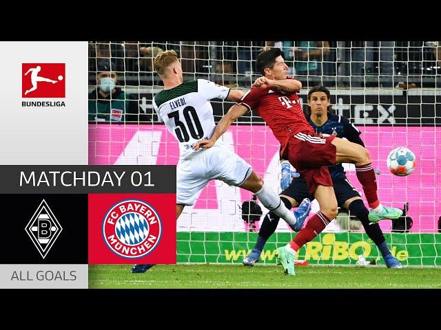 Strong Opening Match | Borussia M'gladbach - FC Bayern München 1-1 | All Goals | MD 1 – 2021/22