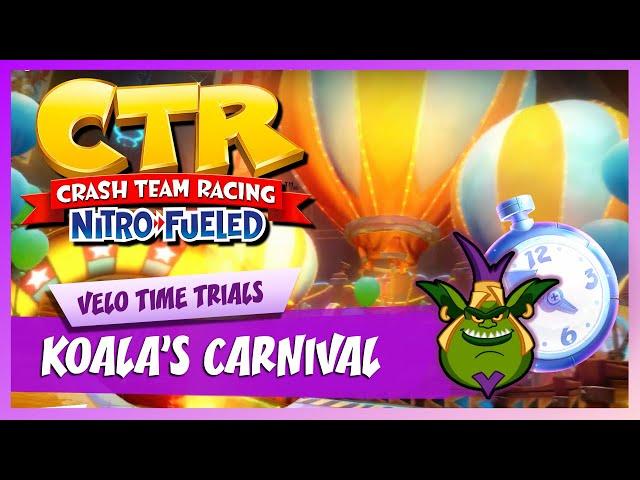 Koala Carnival - Velo Time Trial (1:44:33) | Crash Team Racing Nitro-Fueled