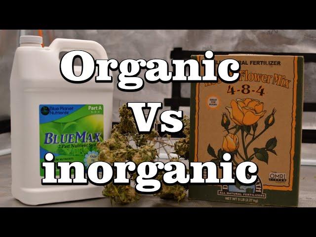 Do you know the difference between Organic nutrients Vs  Non Organic Fertilizers?