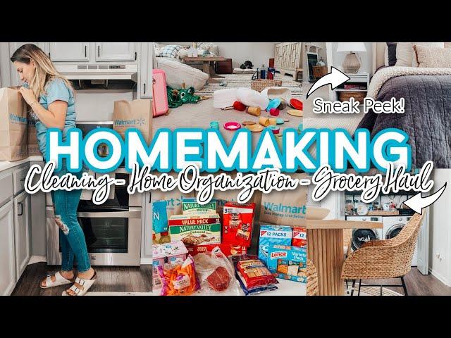 2022 Homemaking: Cleaning Motivation, Home Organization, Grocery Haul | Loving Life as Megan