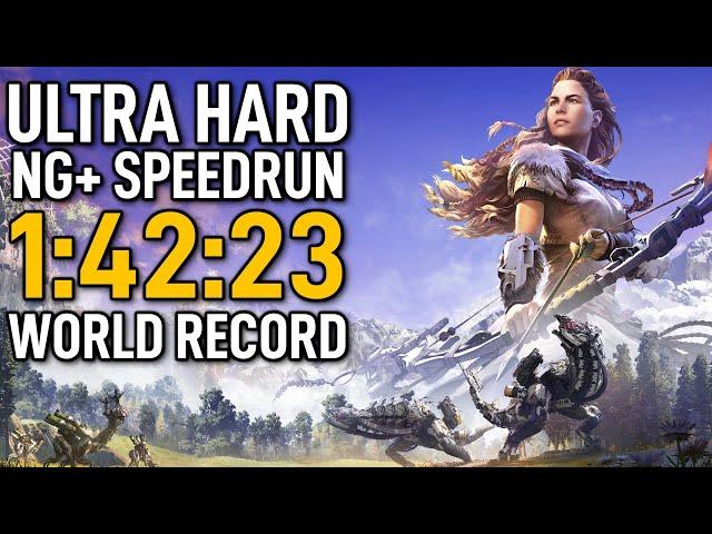 Horizon Zero Dawn NG+ Ultra Hard Speedrun in 1:42:23 - Former World Record